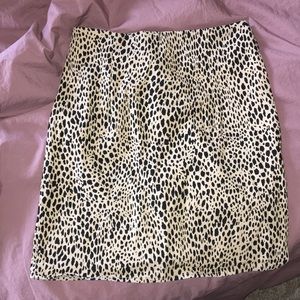 Brandy Melville Cheetah Print Skirt